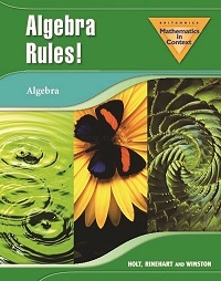 Grade 8 Algebra rules